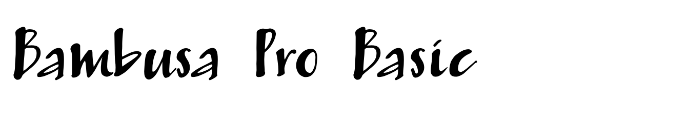Bambusa Pro Basic